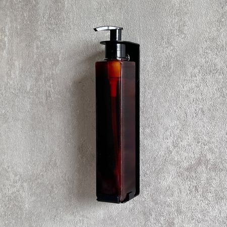 Kundenspezifischer Einfachverschluss-Einzelhalter für quadratische Flasche